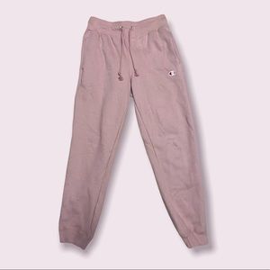 Brand New Champion Reverse Weave Baby Pink Joggers